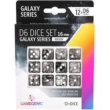 Gamegenic 12-die Set: Galaxy Series - Moon