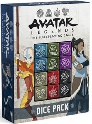 Dice Set Avatar Legends RPG Accessory