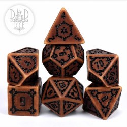 DND Dice 7-die Set: Sand Giant