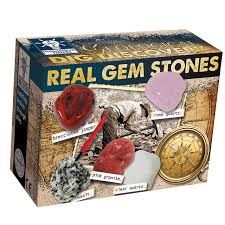 Geological Dig Discovery: Real Gem Stones