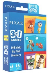 Bicycle: Disney/Pixar: 3 in 1 Games