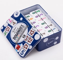 Double 12 Numbered Dominoes