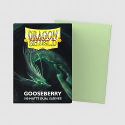 Dragon Shield: 100 Matte Dual Gooseberry