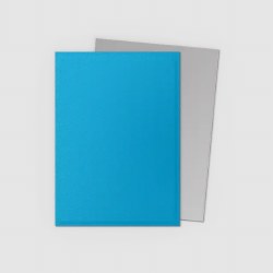 Dragon Shield: 100 Matte Dual Sky Blue & Silver