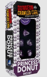 Dungeon Crawler Carl: Dice Set - Princess Donut