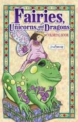 Fairies, Gnomes, & Dragons Coloring Book