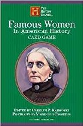 Famous Women in American History Playing Cards Game