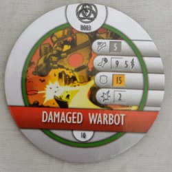 Heroclix Fear Itself B003 Damaged Warbot Bystander Token