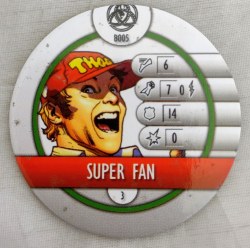 Heroclix Fear Itself B005 Super Fan Bystander Token