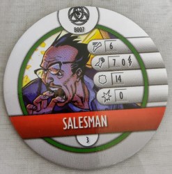 Heroclix Fear Itself B007 Salesman Bystander Token