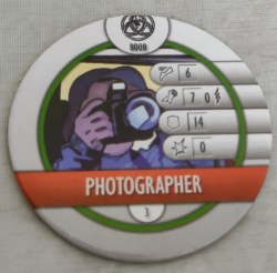 Heroclix Fear Itself B008 Photographer Bystander Token