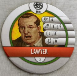 Heroclix Fear Itself B010 Lawyer Bystander Token