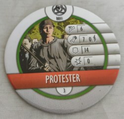 Heroclix Fear Itself B011 Protester Bystander Token