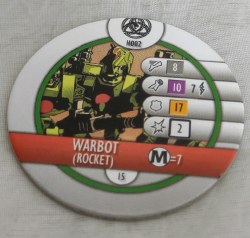 Heroclix Fear Itself H002 Warbot (Rocket) Horde Token