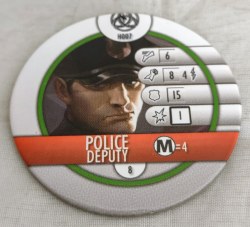 Heroclix Fear Itself H007 Police Deputy Horde Token