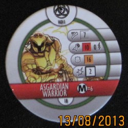 Heroclix Fear Itself H011 Asgardian Warrior Horde Token