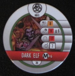 Heroclix Fear Itself H013 Dark Elf Horde Token