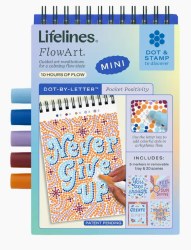 FlowArt: Dot-by-Letter Mini - Pocket Positivity