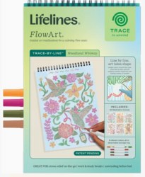 Flow Art: Trace-by-Line - Woodland Whimsy