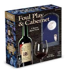 Foul Play and Cabernet 1000pc Puzzzle
