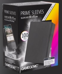 Gamegenic Prime Sleeves Black