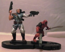 Heroclix Giant-size X-Men 055 Cable & Deadpool