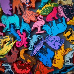 Habitats: Wooden Animals