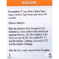 Heroclix Arkham Asylum F103 Retaliation