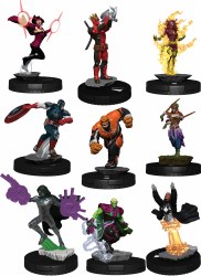 Heroclix Avengers FF Empyre CUR 001-049 Set