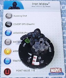 Heroclix Avengers 022 Iron Widow