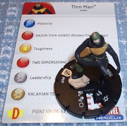 Heroclix Avengers 037 Thin Man