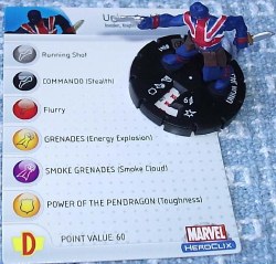 Heroclix Avengers 041 Union Jack