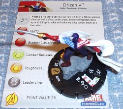 Heroclix Avengers 052 Citizen V