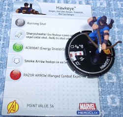 Heroclix Avengers 056 Hawkeye