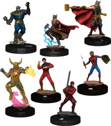 Heroclix Avengers War of the Realms CUR Set