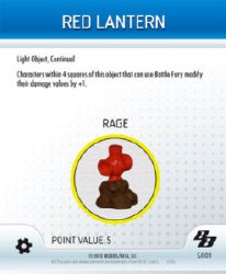 Heroclix Brave and the Bold S001 Red Lantern