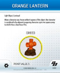 Heroclix Brave and the Bold S002 Orange Lantern