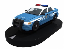 Heroclix Batman V004 GCPD Cruiser