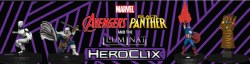 Heroclix Black Panther & the Illuminati CUR Set