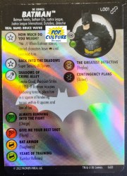 Heroclix Batman Team Up Legacy Card L001 Batman