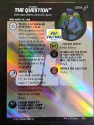 Heroclix Batman Team Up Legacy Card L031a The Question