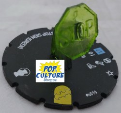 Heroclix Batman Team Up s010 Green Stop Sign
