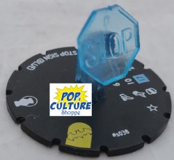 Heroclix Batman Team Up s038 Blue Stop Sign