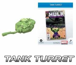 Heroclix Chaos War S102 Tank Turret