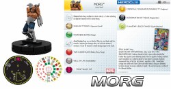 Heroclix Galactic Guardians 029 Morg