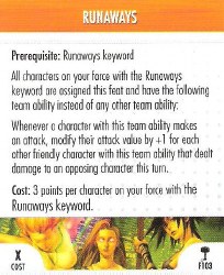 Heroclix Hammer of Thor F103 Runaways