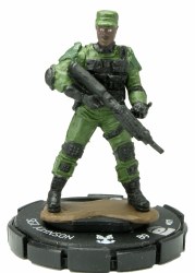 Heroclix Halo: 10th Anniversary 027 Sgt. Johnson (Shotgun)