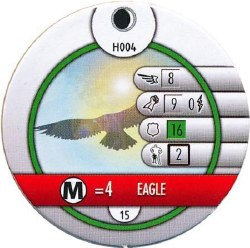 Heroclix Hobbit Unexpected Journey H004 Eagle