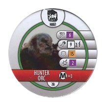 Heroclix Hobbit: Desolation of Smaug H007 Hunter Orc