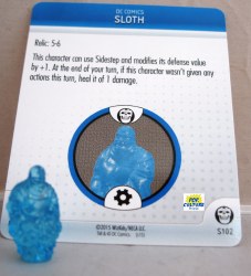 Heroclix Justice League Trinity War S102 Sloth